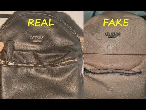 original vs fake guess bags|guess handbags authentic.